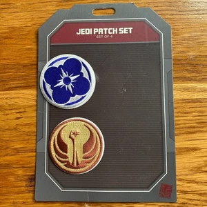 Disney Star Wars Galaxy's Edge Jedi Patch Set of 2/4 Removeable - Picture 1 of 4