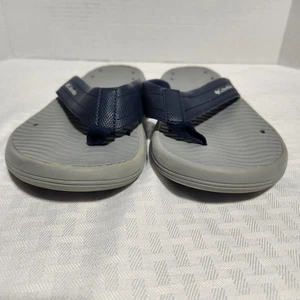 Columbia Herren Größe 8 Sandalen Flip Flops blau grau YM5336-464 - Bild 1 von 8