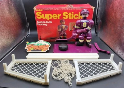 Vintage 1976 Super Stick Super Jock Ice Hockey Schaper  - Image 1 of 4