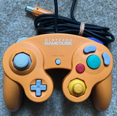 Official Nintendo GameCube GC Spice Orange Controller Pad DOL-003 Rare *VGC* - Image 1 of 4