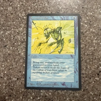 Reconstruction - Antiquities - 1994 - MTG Magic the Gathering LP - Image 1 of 4