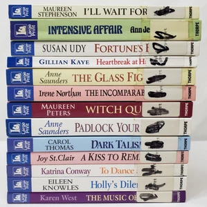 Linford Romance Library Large Print Lot Of 13 Books Romance Novels Bundle AS IS - Picture 1 of 11