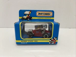 Frankie Kerr #23s WOO Sprint Car 1994 Matchbox Series 5 DieCast Maßstab 1:64 mit Box - Bild 1 von 20