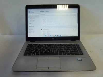 HP EliteBook 840 G4 14" Core i5-7200U 2.50GHz 16GB 256GB SSD W11 Laptop (M12) - Image 1 of 4