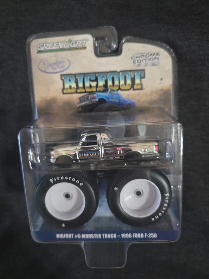 Greenlight 1:64 Bigfoot Chase Collection (20 camiones diecast Foto 1 de 4