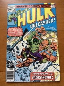 The Incredible Hulk #216 30 Cent Variante (Marvel Comics Oktober 1977) - Bild 1 von 6