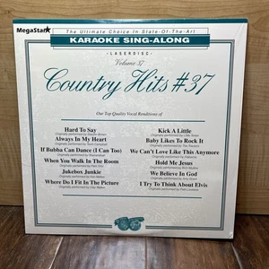 Country Hits #37 . Laser Disc Karaoke Sing-Along - Picture 1 of 6