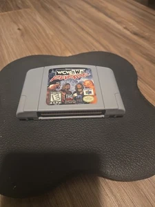 WCW Vs NWO Revenge Nintendo 64 N64 Cartridge Wrestling Tested Working - Picture 1 of 3