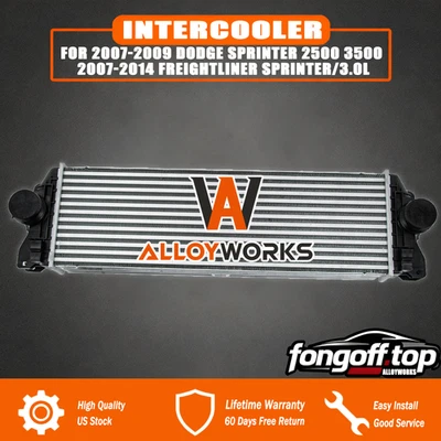 Intercooler For 07-09 Dodge Sprinter 2500 3500/ 07-14 Freightliner Sprinter/3.0L - Image 1 of 4