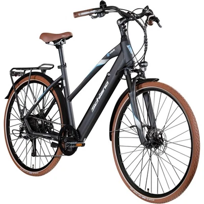 Schiano Voke Pedelec 28" Trekking E Bike Damen und Herren 8Gang grau 50cm B Ware - Bild 1 von 3