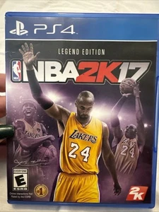 NBA 2K17: Legend Edition (Sony PlayStation 4 PS4 Game) Complete w/ Manual *Kobe* - Picture 1 of 11