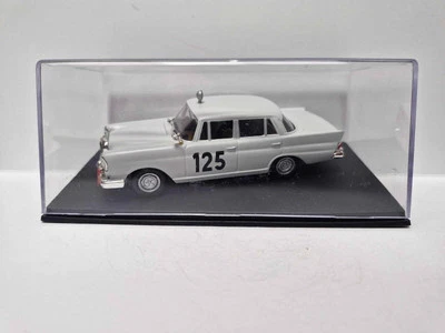 RARE Hand Made Conversion Mercedes 220SE Monte Carlo Rally #125 1:43 die cast - Image 1 of 4
