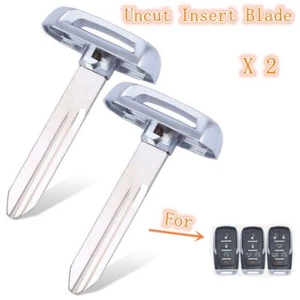 2XUncut Insert Emergency Key Blade Fob for 2019 - 2022 RAM 1500 Limited LongHorn - Foto 1 di 3