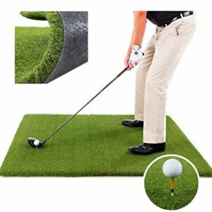 Tee Grass Golf Practice Mat Driving Range Mat Pitching Chipping 1m x 2m