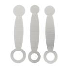 3Pcs Woodwind Saxophone Repair Tool for Sax Flat Pressure Leather Pads Repair