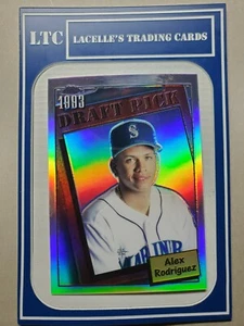 2005 Topps Chrome Alex Rodriguez Draft Pick Baseball Card # ARI1 #AR11 - Photo 1 sur 3