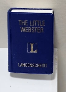 The Langenscheidt Lilliput Little Webster Dictionary Germany Printing, 2"x 1.5" - Picture 1 of 5