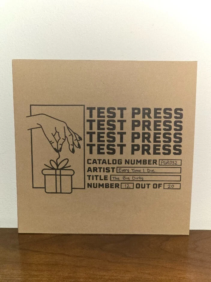 Every Time I Die - The Big Dirty TEST PRESS VINYL /20 - Image 1 of 1