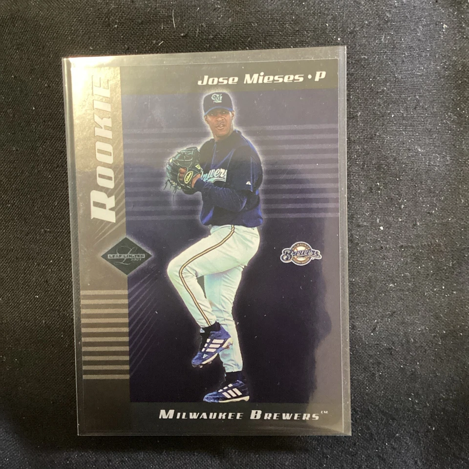 2001 Leaf Limited /1000 Jose Mieses #297 Rookie RC                       22 - Image 1 of 2