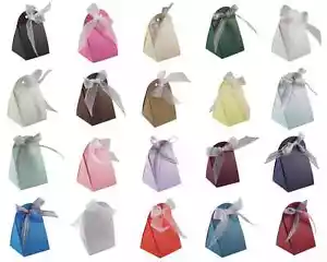 Cajas grandes redondas de favores de boda - elige el color - elige el número - 1 - 100 - Imagen 1 de 20