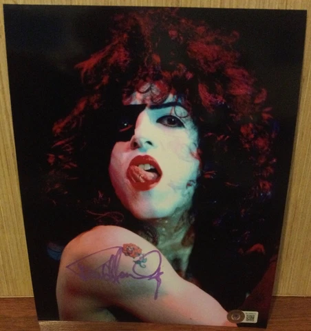 PAUL STANLEY SIGNED KISS STAR CHILD SEXY 8X10 PHOTO BECKETT BAS Cover