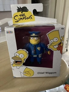 The Simpsons Chief Wiggum Jakks Pacific Action Figure 2024 HTF Rare - Picture 1 of 2