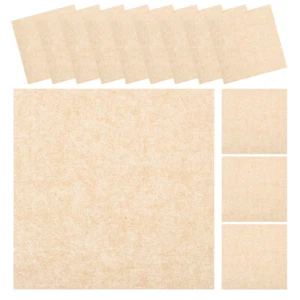 500 Pcs Meat Pie Paper Patty Baked Goods Burger Squares Parchment - Picture 1 of 12