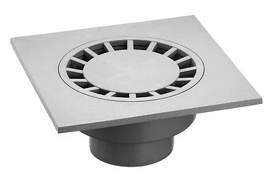 UPMANN Haus und Hofablauf Ablauf Entwässerung 150 x 150 Kellerablauf Entwässerung 80361