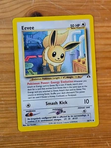 Pokemon TCG Eevee Neo Discovery 38/75 Common Unlimited LP WOTC. - Picture 1 of 2