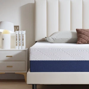 Twirest 15/18/20/25cm Gel Memory Foam Mattress for Cool Sleep & Pressure Relief - Picture 1 of 19