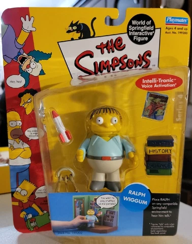 ๐ The Simpsons World Of Springfield Interactive, Ralph Wiggum Series 4.๐ Cover