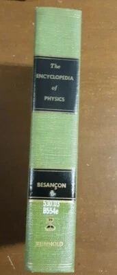 The Encyclopedia Of Physics, Besancon, 1966, HC, X-library, Good. - Image 1 of 4