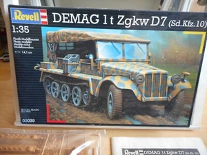 Modelkit Revell Demag 1 T Zgkw D7 (Sd. Kfz. 10) on 1:35 in Box - Picture 1 of 2