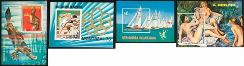 Equatorial Guinea #Mi18//Mi1579 #MiBl15//MiBl316 MNH CV€850.00 Mini-Collection Cover