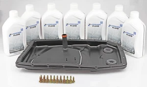 ZF 6HP26 AUTOMATIC TRANSMISSION METAL PAN UPGRADE FLUID SERVICE KIT - Picture 1 of 7