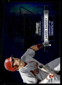 James Ramsey Card 2012 Bowman Sterling Prospect Autographs #JR 