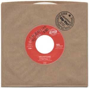 Velvetone - Lil' Bad Thing - Seven (White Vinyl) (7inch 45rpm) - Singles Blues - Picture 1 of 2