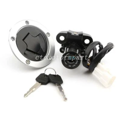 Interruptor de encendido tapa de gas combustible juego de llaves de bloqueo de asiento para Kawasaki Z1000 2010-2016 Foto 1 de 4
