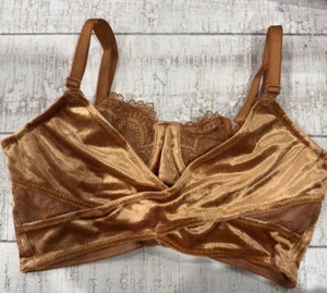 Free People Aurora Longline Bügel BH M Copper Ginger Kombi Neu mit Etikett FP3 - Bild 1 von 4
