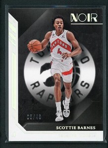 2022-23 SCOTTIE BARNES 05/49 PANINI NOIR ASSOCIATION EDITION