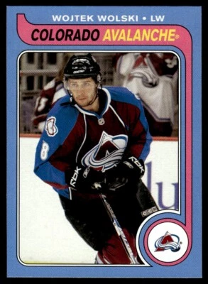 2008-09 O-Pee-Chee 1979-80 Retro Wojtek Wolski Colorado Avalanche #13 - Image 1 of 2