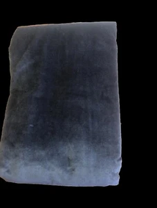 Pottery Barn Velvet Twill Curtain Drape Blue Navy 50”x 108” NWOT 3 In 1 Pole - Picture 1 of 3