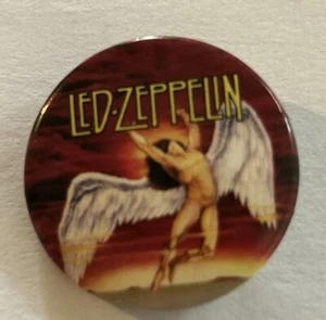 LED ZEPPELIN U.S Tour 1975, - Lapel Enamel Button Pin 1 Inch - Picture 1 of 3