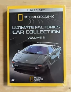 National Geographic: Ultimate Factories Car Collection: Vol. 2, 3 DVDs Brand New - Picture 1 of 6