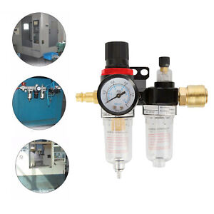 Oil Water Separator Filter AFC2000 PT1/4" for Air Compressor Adjustable Pressure