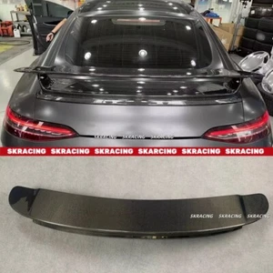 Alerón tapa maletero trasero de 4 puertas para Benz AMG GT43 GT53 GT63 ajuste fibra de carbono real - Imagen 1 de 13