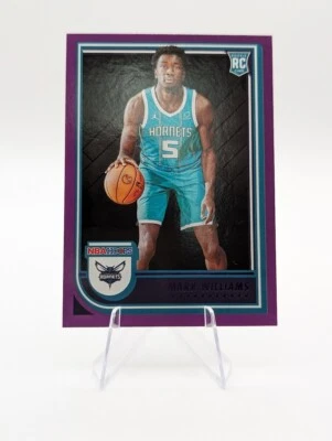 Mark Williams 2022-23 Panini NBA Hoops RC Purple #245 Hornets - Image 1 of 2