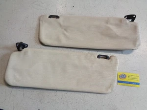 COPPIA ALETTE PARASOLE FIAT 128 - DAL 76 AL 85 - BICOLORE - ORIGINALI - Foto 1 di 3