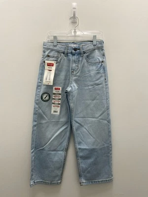 Pantalones de mezclilla para niño Wrangler TALLA 8R descoloridos Foto 1 de 2