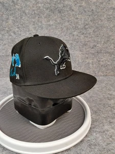 New Era 59Fifty Detroit Lions Mütze FITTED 6 7/8 schwarz St. braun #14 Hände 54,9 cm - Bild 1 von 14